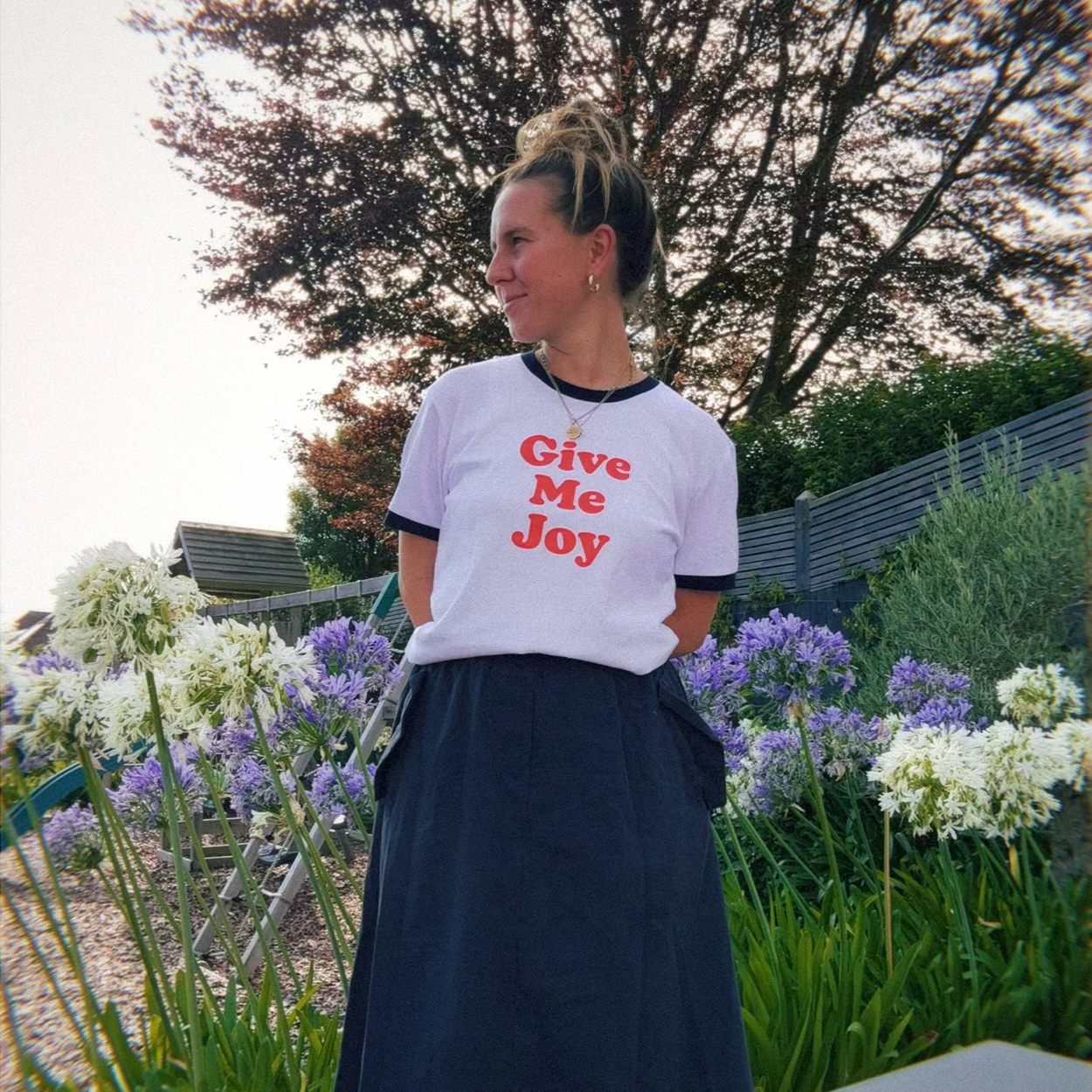 Elle Limebear - Give Me Joy: Classic Ringer T-Shirt