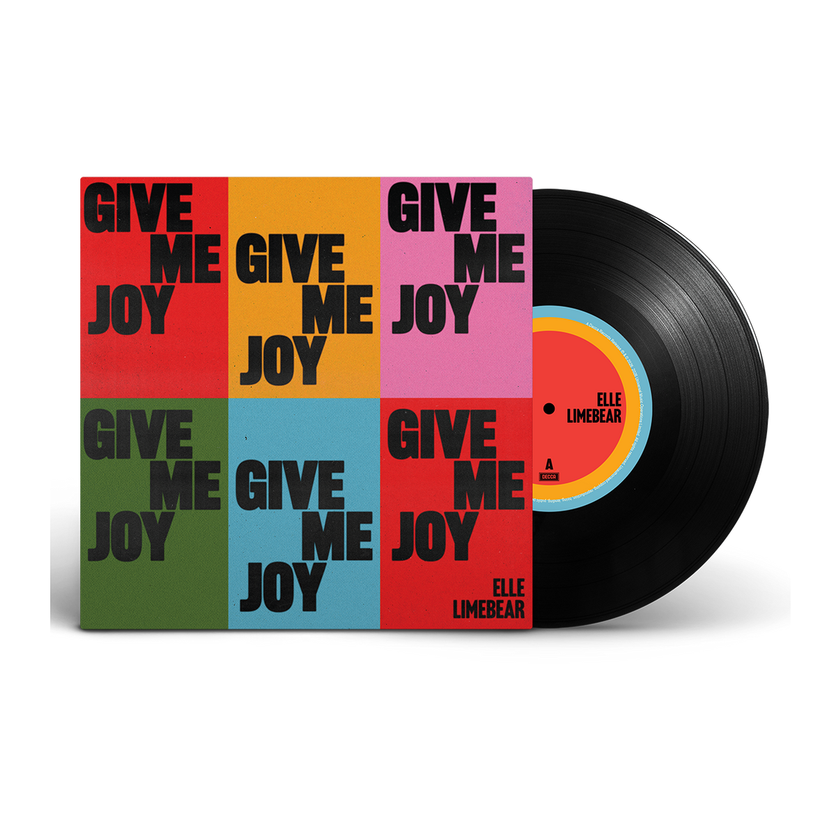 Elle Limebear - Give Me Joy: 7" Vinyl (Signed)