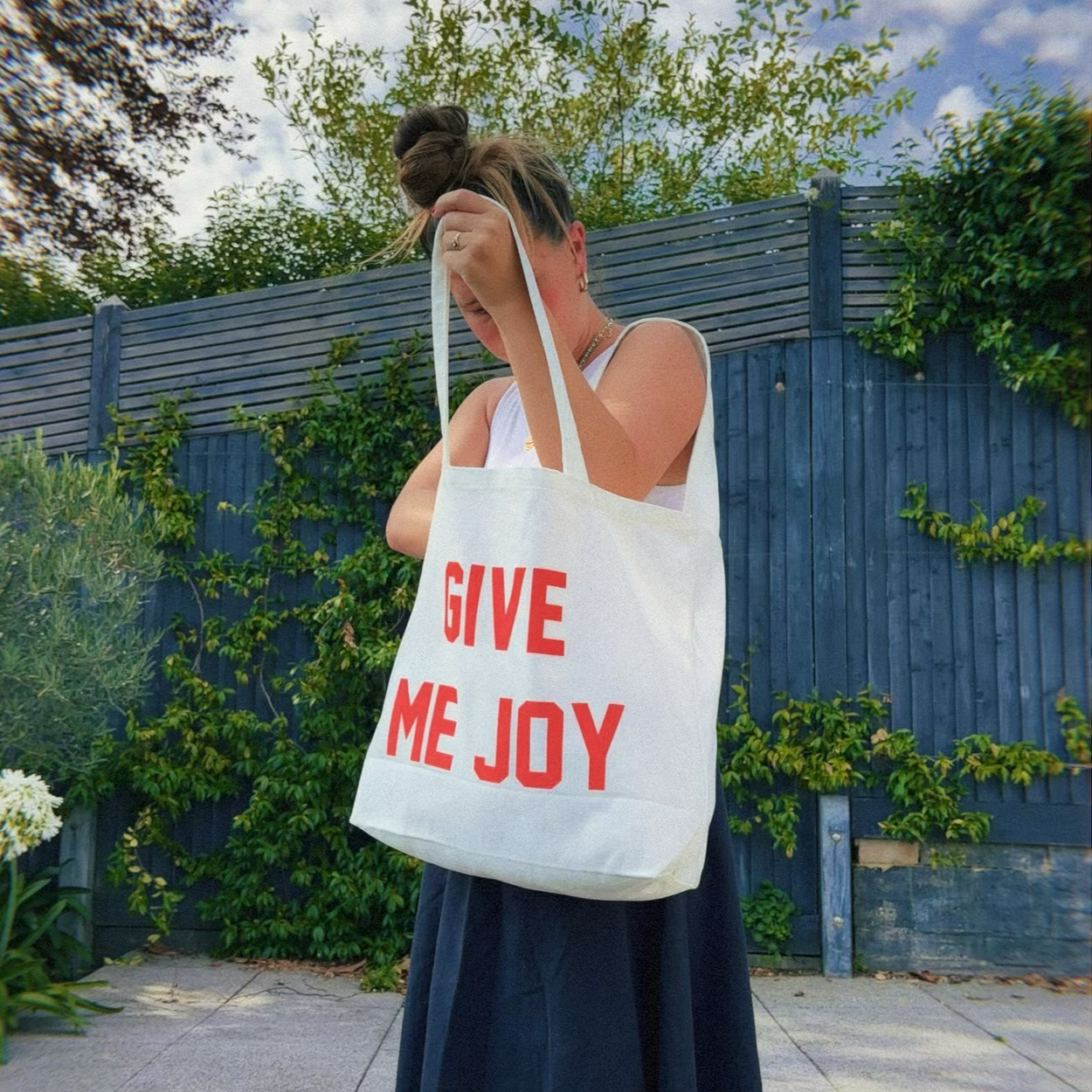 Elle Limebear - Give Me Joy: Tote Bag
