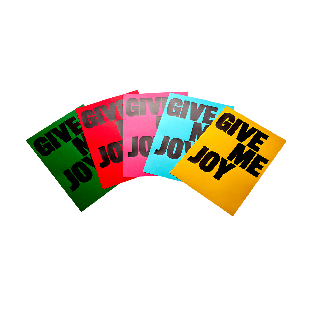 Elle Limebear - Give Me Joy: Screen Print Poster